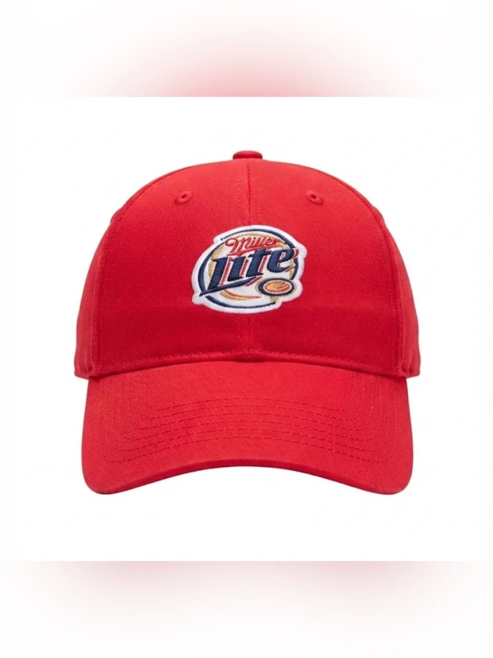 Vintage Red Miller Lite Beer Strapback Hat ACME Apparel 100% Cotton Cap New